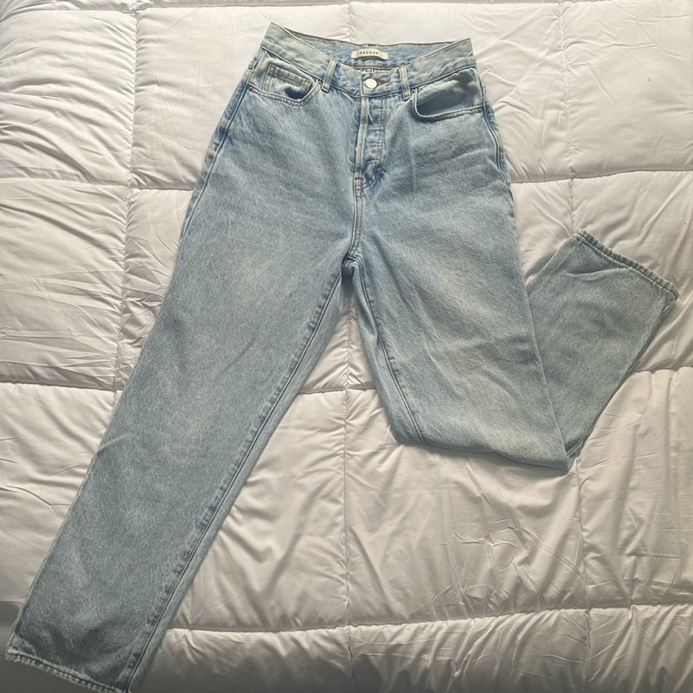 Pacsun high rise jeans, eco wash